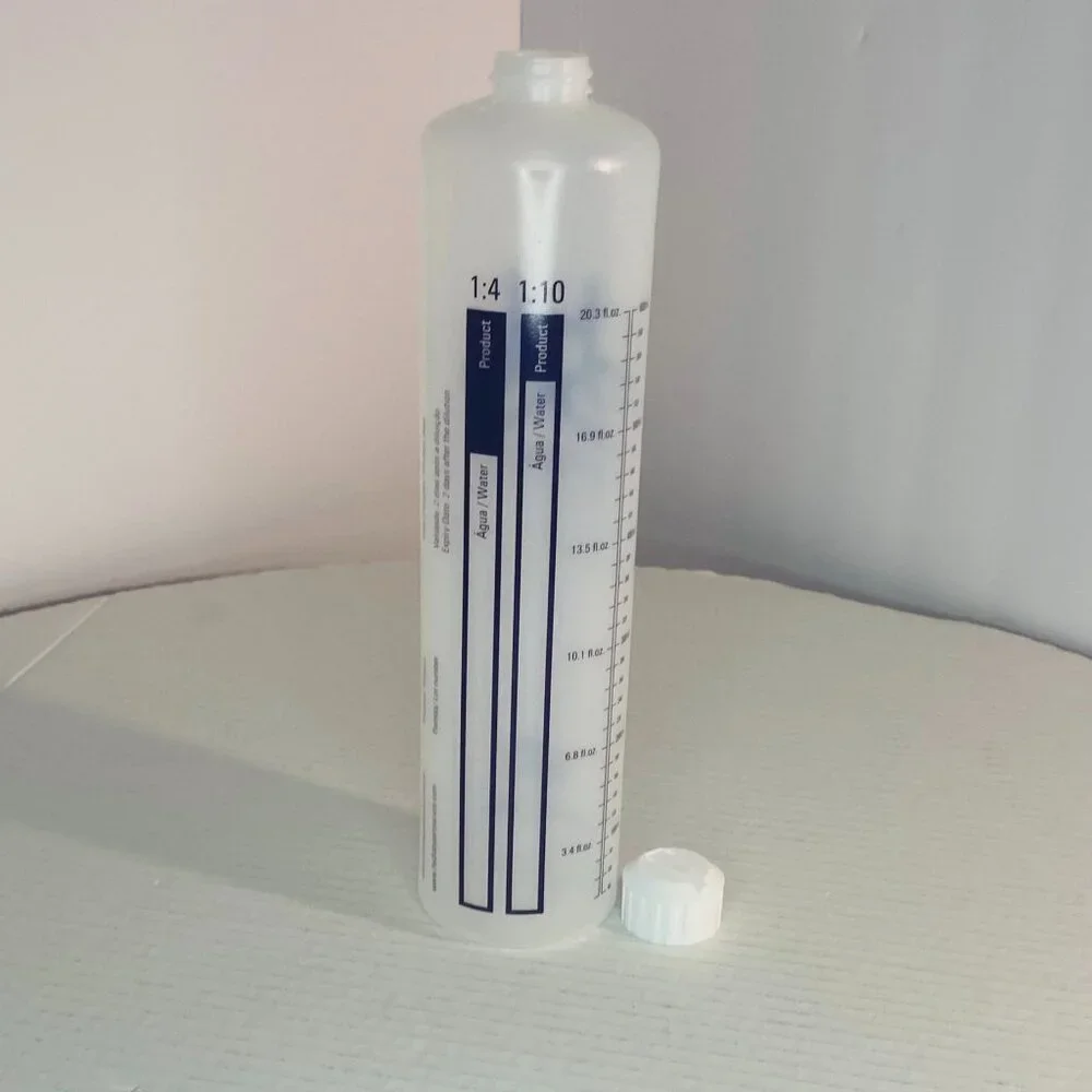 Hydra Dilution Bottle for Professional Dog and Cat Groomers, New Mixing Bottle